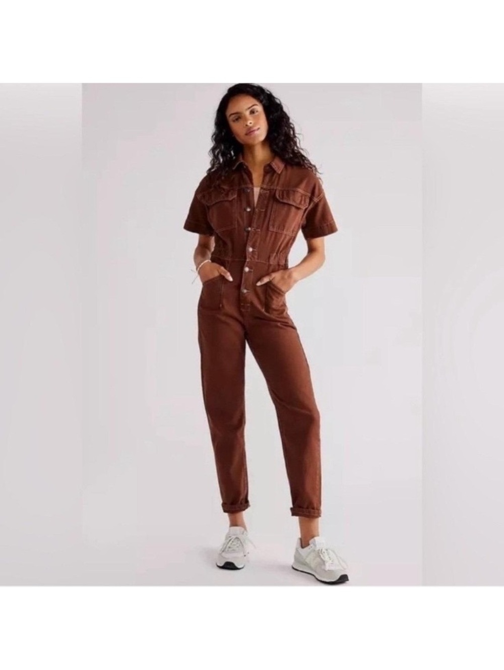 We The Free Marci Coverall Jumpsuit Womens XS